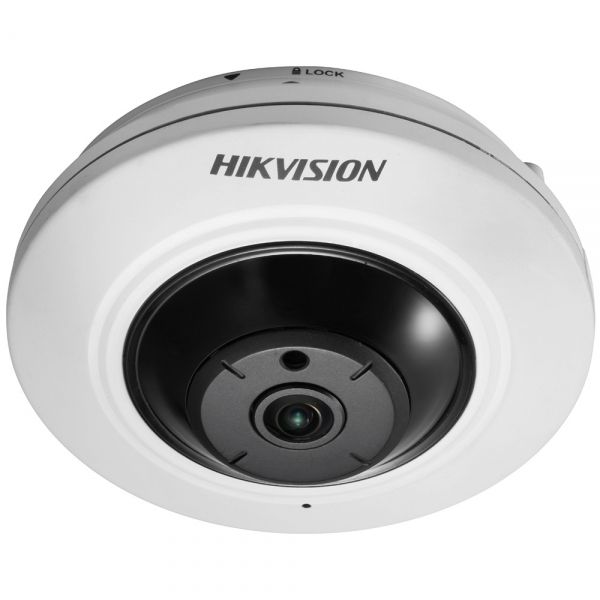 Сетевая 5Мп FishEye-камера Hikvision DS-2CD2955FWD-IS с ИК-подсветкой