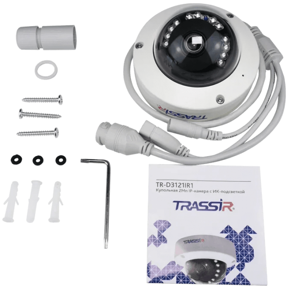 IP-камера TRASSIR TR-D3121IR1 v4 (2.8 мм)