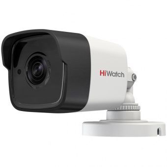 Уличная аналоговая HD-TVI камера-цилиндр 5Мп HiWatch DS-T500 с ИК-подсветкой EXIR